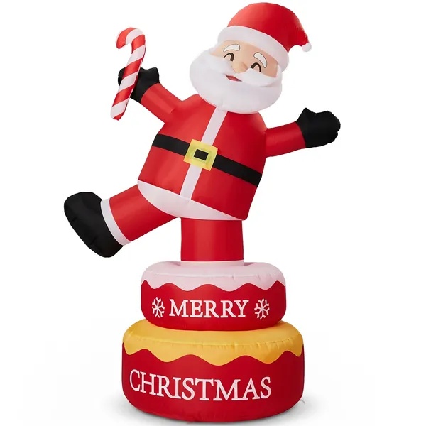 6 FT Rotating Santa product photo