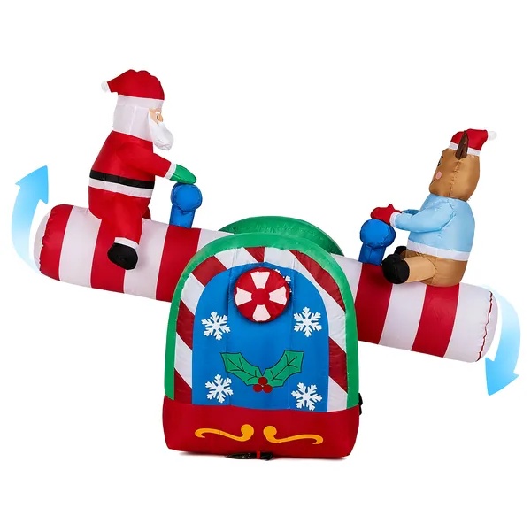 4.7 FT Seesaw Santa product photo
